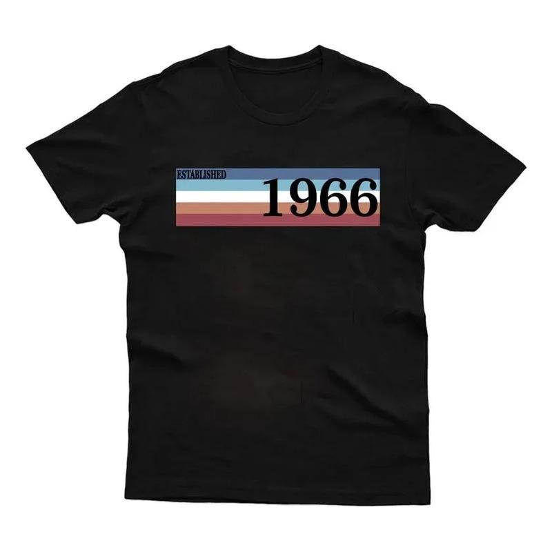 Camiseta De Regalo Para 60 Cumplea?os: Est. 1966, Top Vintag S