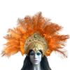Popular Feathered Hairband Festival Costume Props Headband Samba Headdress Carnivals Party Celebration Props Headpiece