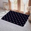 Abstract S Star Floor Mat Eco  Flannel Doormat Non Slip Odorless Indoor Floor Rug Soft Short Plush Home Mat