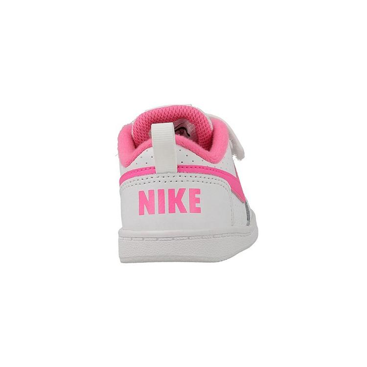 New Nike Low Top Skateboard Shoes Pink White Infant And Toddler 870030-100