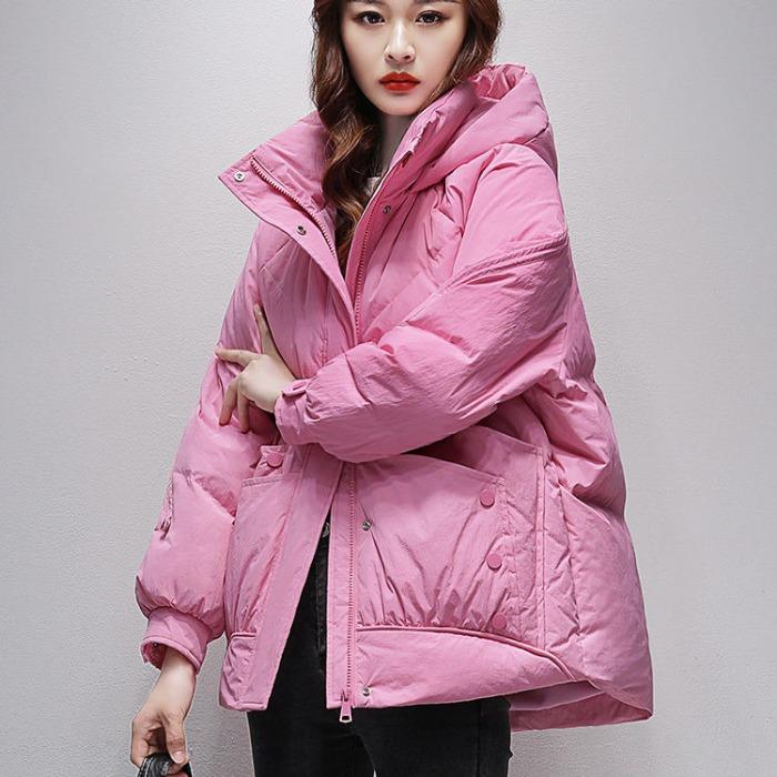 Popular Women's Winter Cotton Coat, Thickened and Warm, Short Style, Attractive and Fashionable