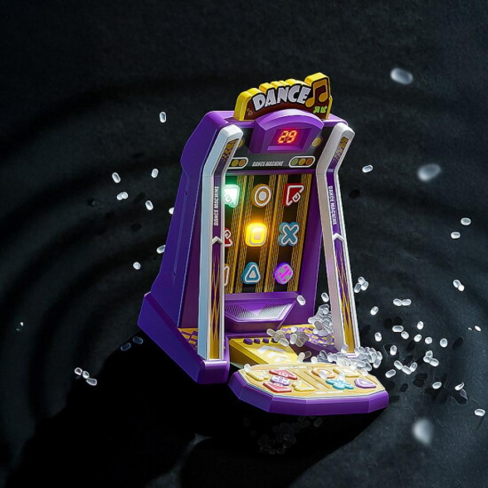 Iiel Finger Dance Machine Mini Arcade Retro Game Ddr