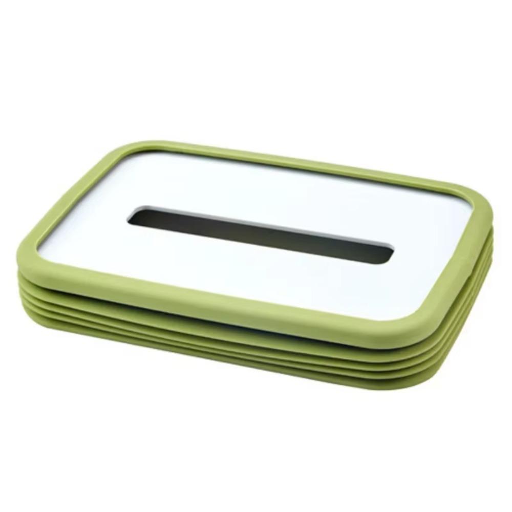 Silicone Napkin Tissue Holder Elastic Lifting Car Paper Case Towel Dispenser  Livingroom Decor