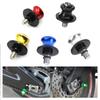 Swing Arm Stand Screw CNC Aluminum Motorcycle Swingarm Spools Rear Stand Screws Sliders M6 M8 M10 Motorcycle Accessories