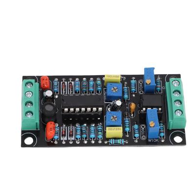 Placa Controladora de VU Meter Canal Duplo 500uA Fonte de Alimentação Única Módulo Driver de Medidor de Nível DB