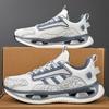 Sneakers herr höst ny läder andningsbara herr lätt dämpning hög elasticitet stor storlek löparskor
