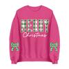 Women's Casual Christmas Print Crewneck Top for Festive Holiday Party and Everyday Wear