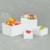 6pcs/set Space Saving Buffet Riser Table Display Stand  For Party Wedding Toy Figure Jewelry Display