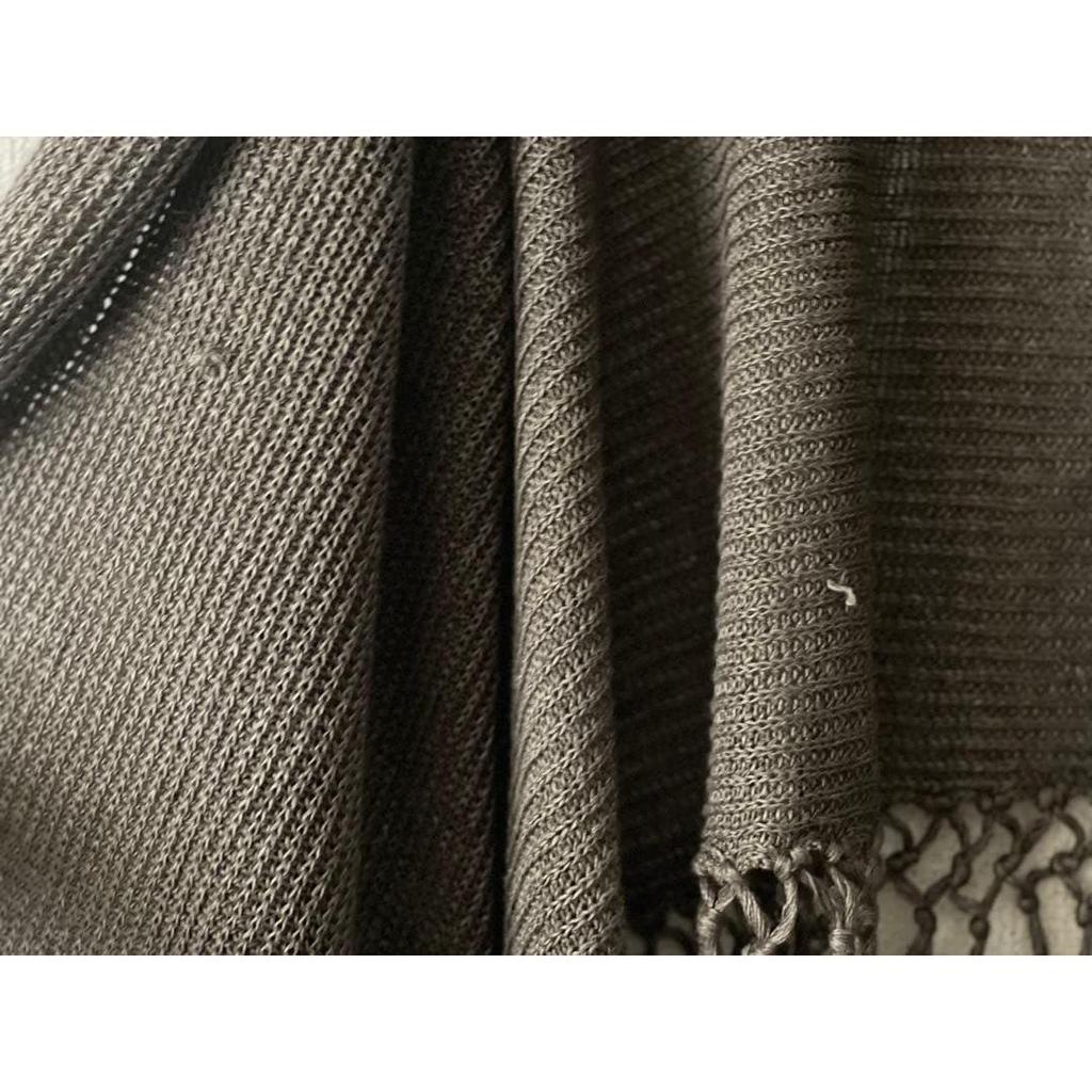 Used Deuxieme Classe Linen Fringe Cardigan Long Knit