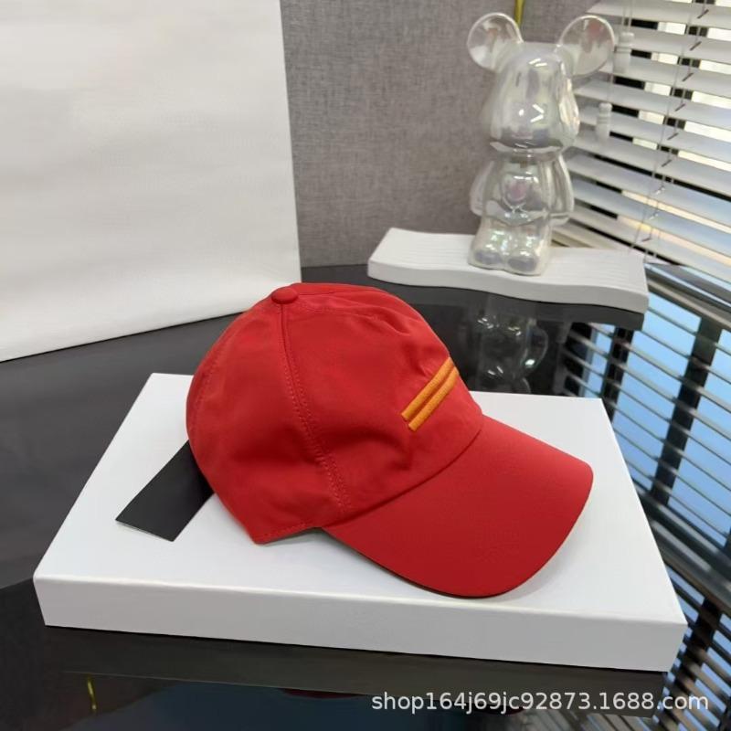 New baseball cap embroidered duck tongue hat for men and women, fashionable and versatile horizontal bar sun hat