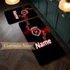 Club Sport La Alajuelense (1) Customize Name Flannel Kitchen Mat Soft Non-Slip Kitchen Floor Runner Rug for Home Kitchen Decor