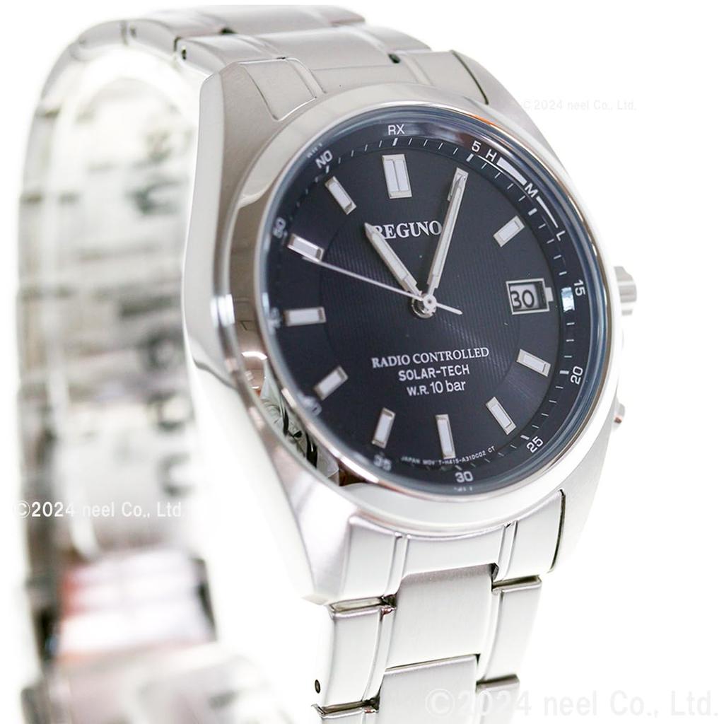 Silberne Uhr [REGUNO] [Citizen] Herren KS3-115-71