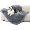 Plush Sherpa Waterproof Fleece Pet Blanket: Thickened Pad for Dogs & Cats