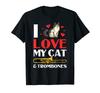 Katze Posaune Musik Blechblasinstrument Spieler T-Shirt