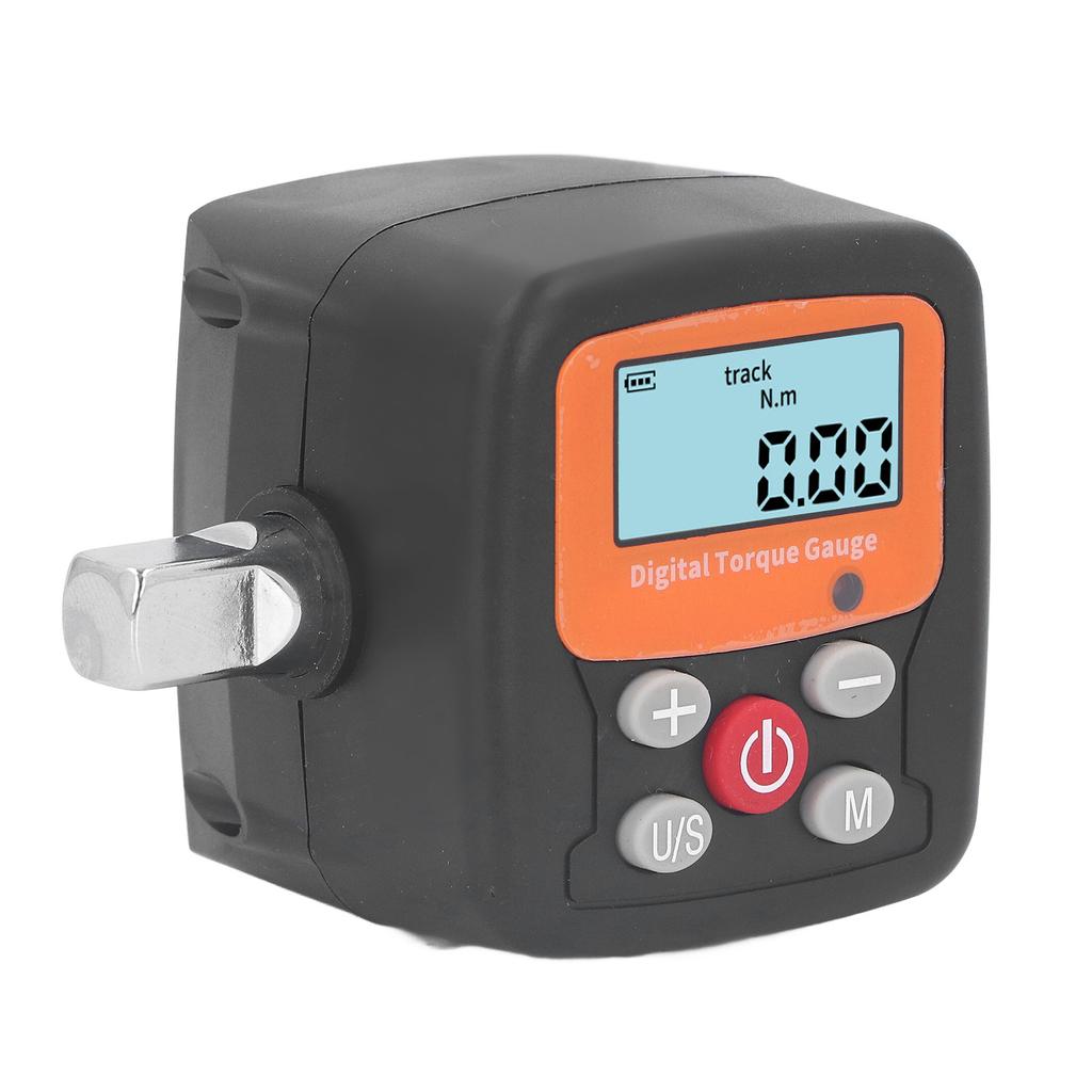 Digital Torsion Meter 4 To 135N.m 38in Connector Clear Backlit Display Digital Torsion Wrench