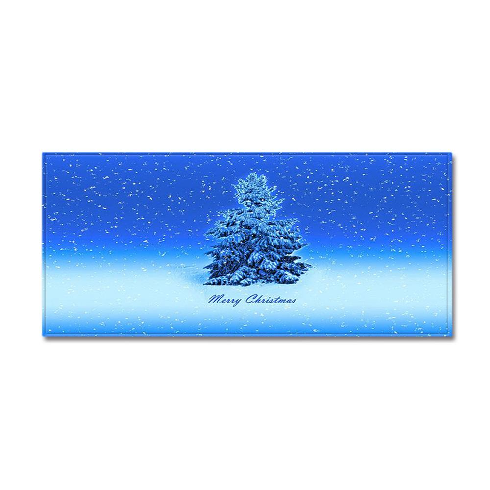 Christmas Kitchen Sand Carpet Doormat Long Floor Mat