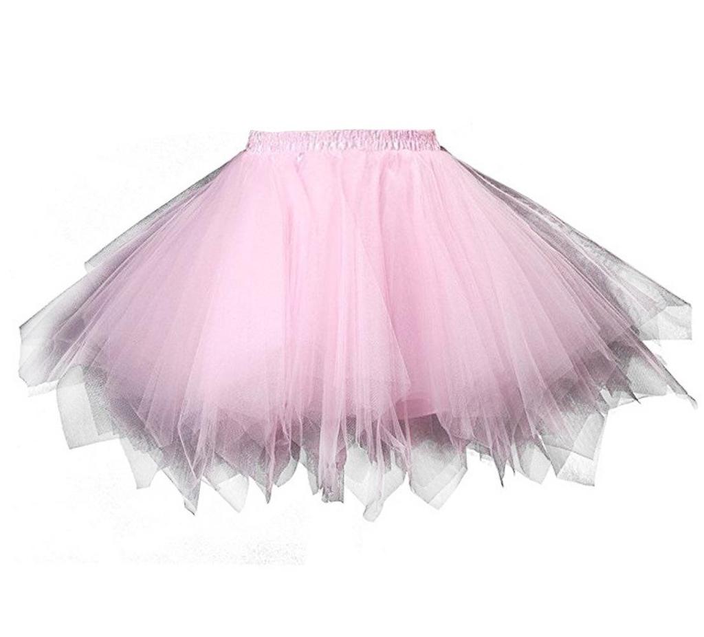 Mesh Princess Tutu Skirt for Kids - Puffy Ballet Dance Costume Skirt