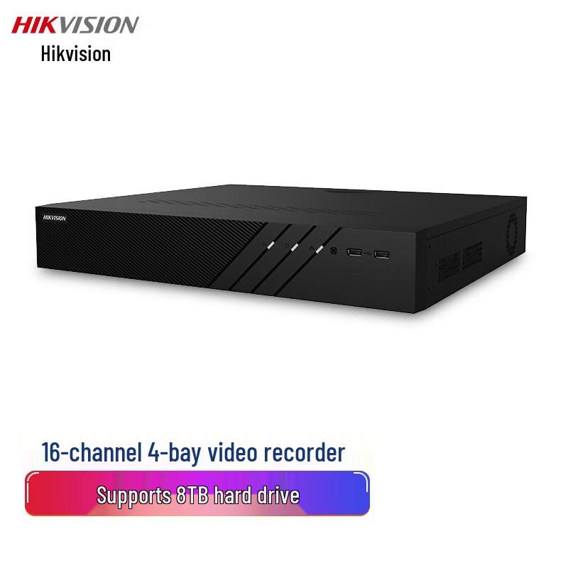 

HIKVISION 16-Channel 4K NVR CN plug (adapter included)