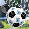 Messi's Signature Style Size 5 Soccer Ball Machine-Stitched Indoor/Outdoor Training and Matches for Football Accessories