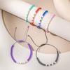 Europe and the United States Hot Sale Bohemian Style Colored Rice Bead  Women's Natural Stone Beaded  Spot