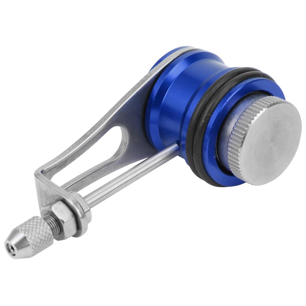 Angelknotenbindewerkzeug für Schnurwickler Assist-Knotenmaschine Angelzubehör Blau