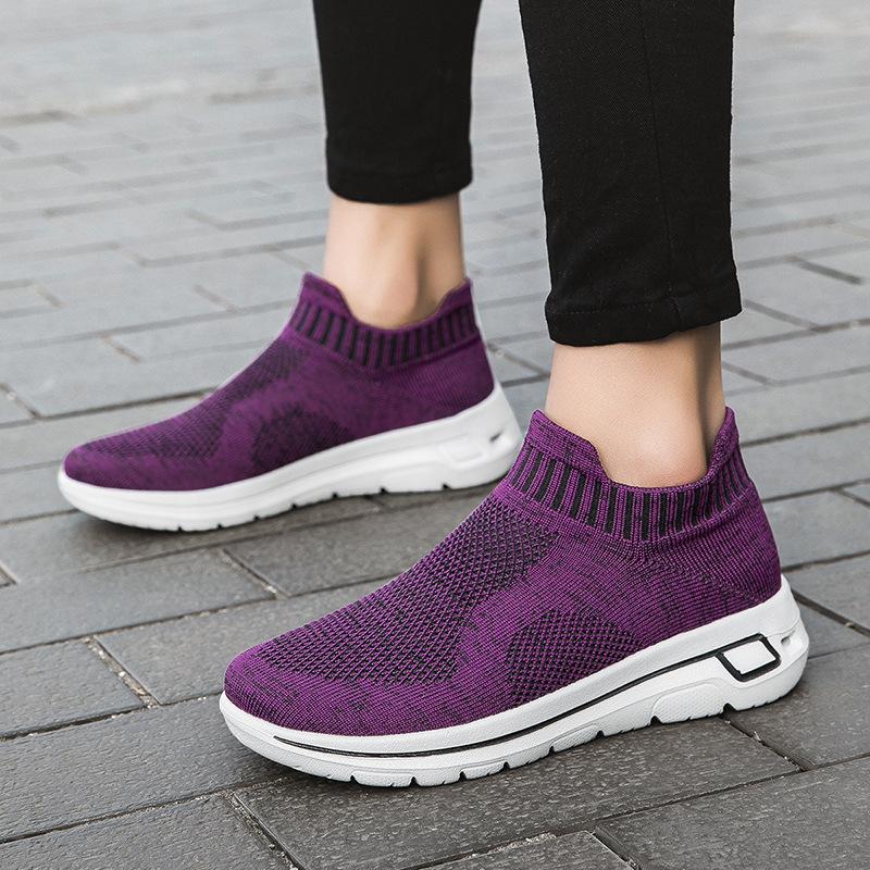 

Новые летние сетчатые туфли сетчатые туфли мужские и женские парные туфли на одной педали носочная часть корейская версия модные туфли для среднего и пожилого возраста 42