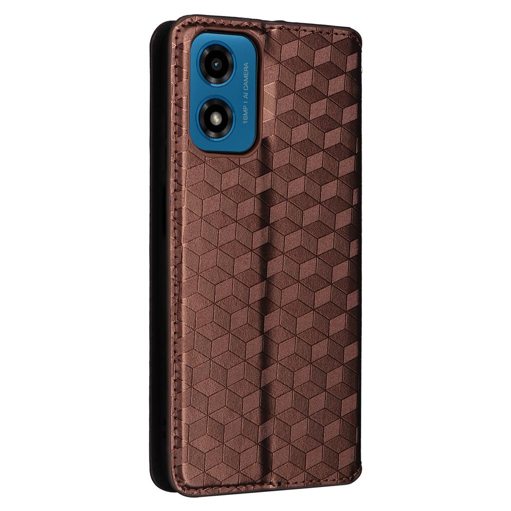 For Motorola Moto G04 4G/G04s 4G/G24 4G/G24 Power/E14 4G Case Leather Flip Wallet Phone Cover