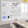 Magnetic Whiteboard Wall Sticker: Removable Office Writing & Home Teaching Board for Kids.