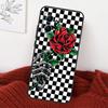 Checkerboard Sunflower Case For Xiaomi Redmi Note 14 10 11 12 13 15 Pro Plus Cover For Redmi 15 15C 13C 12C 10C 14C