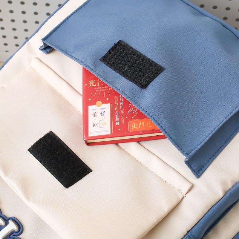 Four-Piece Backpack Set Children's Large Capacity Backpack Junior High School Student Schoolbag College Style Backpack