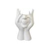 Nordic Face-Shaped Vase Ornament for Living Room Decor