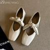 Fashion Marie Janes Ballet High Heels Shoes Women Square Toe Sandals 2025 Trend Loafers Summer Elegant Shallow Dress Zapatos De Mujer
