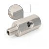 1/8 NPT Stainless Steel Hydraulic Pressure Sensor Adapter For Mechanical Engines For Diesel, Automotive Fuel, Oil, And Water