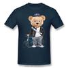 Cycling Teddy Bear T Shirt Casual Manunisex T-Shirt Anime Short Sleeve Cotton Tshirt Top Tees Harajuku Sweatshirt Clothes