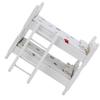 1:12     Bed  Ature Simulated Wooden Bunk Bed Furniture Model Toy Accessory