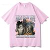 2026 Hide Your Wife The Alpha Is Here Funny Werewolf Meme Graphic Tshirts Fashion Hip Hop Casual Cotton Short Sleeve Tshirts