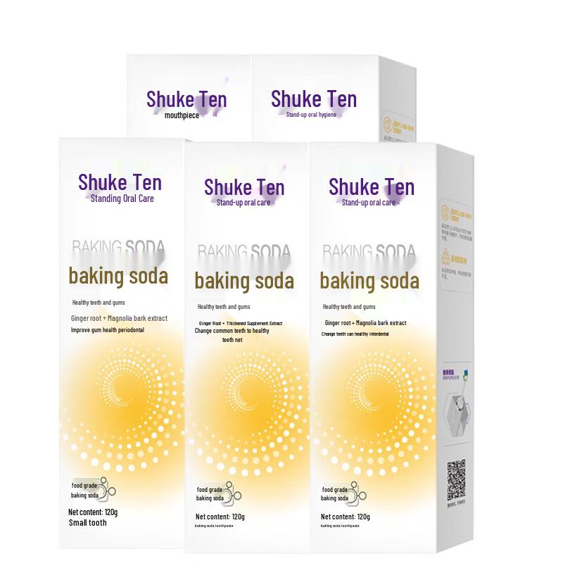 Saky Baking Soda Gum Care Toothpaste, 5-Pack