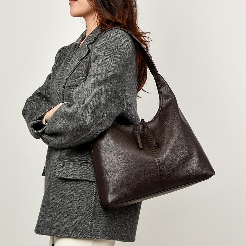 Niche casual women's bags, light luxury tote bags, large-capacity women's bags, crossbody women's armpit bags, shoulder bags.