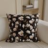 Light Luxury Retro Pillow Cover Sofa Living Room Cushion Cover Pillow Bedside Large Backrest Square Pillowcase