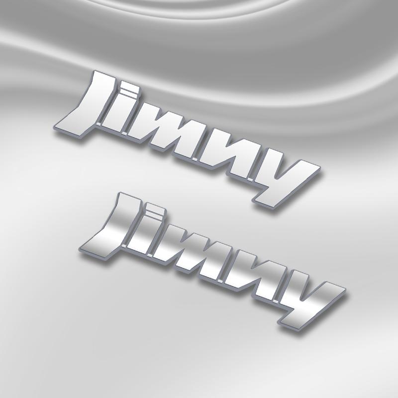 3D Metall Für Suzuki Jimny Kühlergrill Abzeichen Front Emblem Heck Kofferraum Karosserie Aufkleber SUV 4X4 Off-Road Kreatives Dekorationszubehör