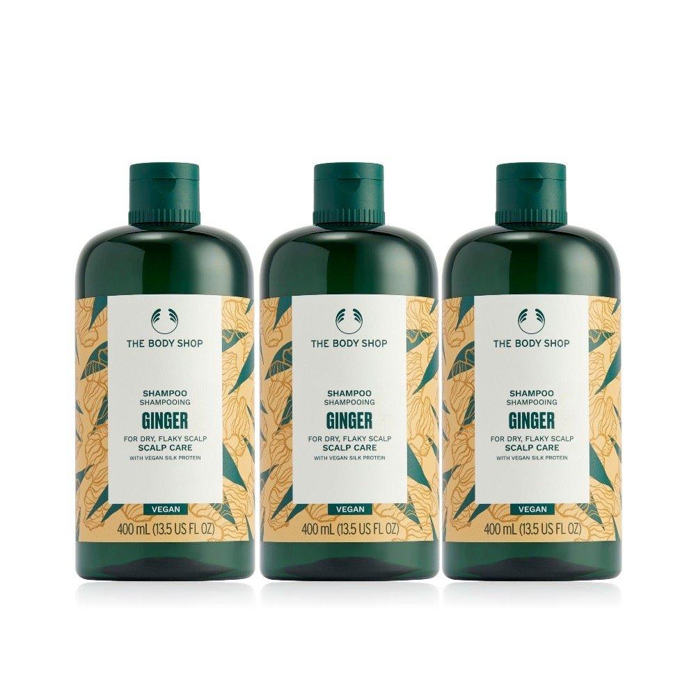 

The Body Shop Ginger Scalp Care Шампунь 400 мл 3 шт. в упаковке