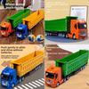 Kids Alloy Inertia Model Truck With Heavyduty Plastic Frame For Imaginative Construction Play
