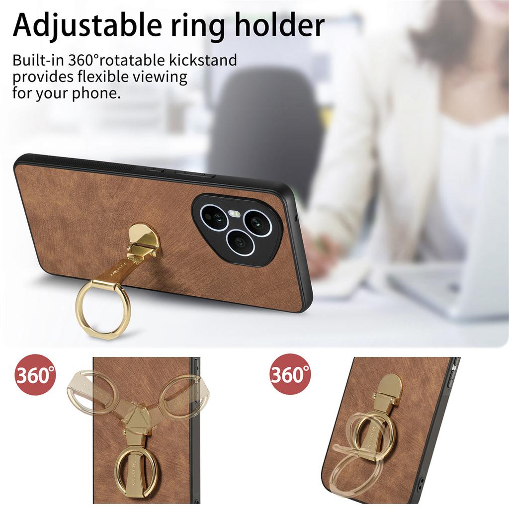 For Honor 400 Pro 5G (Global) Case CASENEO D22 Folding Kickstand Retro Leather Back Phone Cover