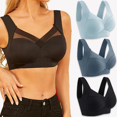 Nahtloses BH-Oberteil für Damen, kabellos, Bralette, bequeme BHs, einfarbige Unterwäsche, Damen-Dessous