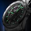 Mark Fairwhale Waterproof Luminous Double-Sided Skeleton Automatic Mechanical Watch