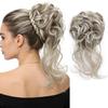 Europäisch-Amerikanischer Stil Blütenknospen Haargummi Scrunchie für voluminöse lange Haarknoten Frisuren