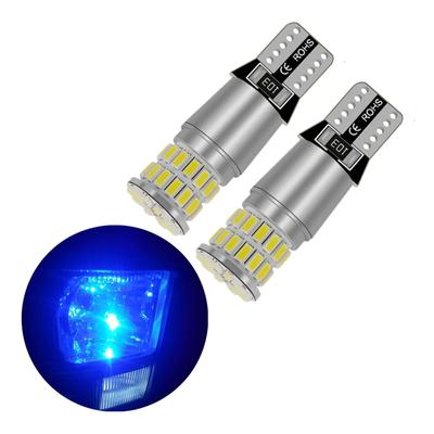 2pcs 24V Dual Use T10 Position LED Truck Car Position Lamp Position Bulb Explosion Light (Ice Blue)