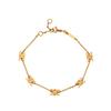 Chic Beautiful Brass Bracelet Women Bracelets 460MT6BRA-35OR
