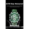 POEDAGAR Luxury Men Watch Luminous Week Date Digital LED Quartz Clock Alarm Dual Time Display Electronic Watches