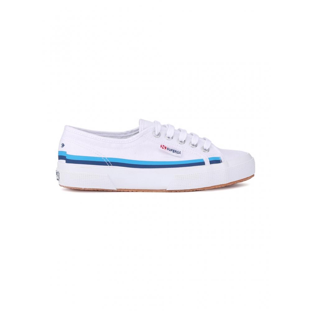 Superga X Zevisco 2750 Painting Wave White Blue S61258wa9w